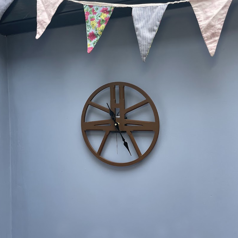 Bell Wheel Wall Clock** - Image 4