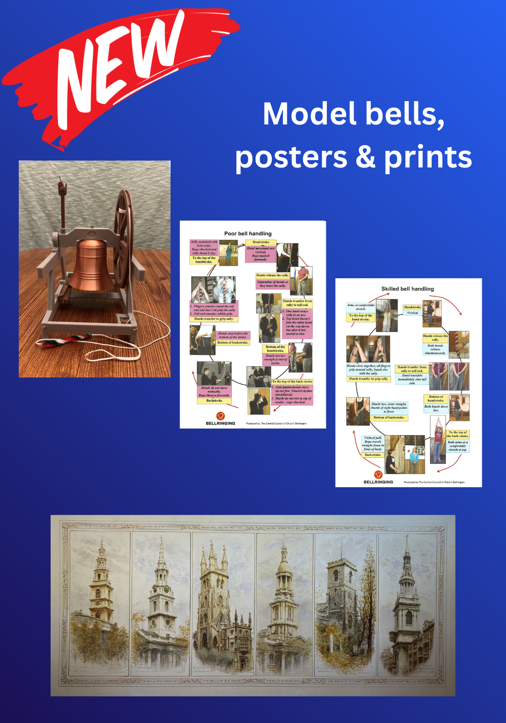 Model Bells, Prints & Posters